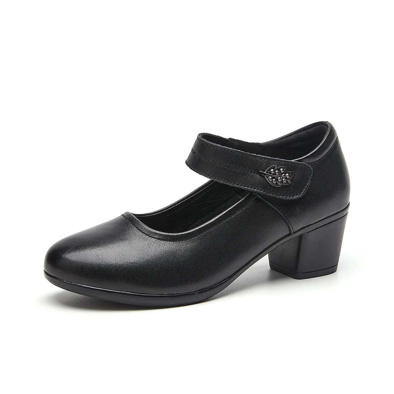 SHOUBA Грубый каблук Мэри Джейн Женские обувь