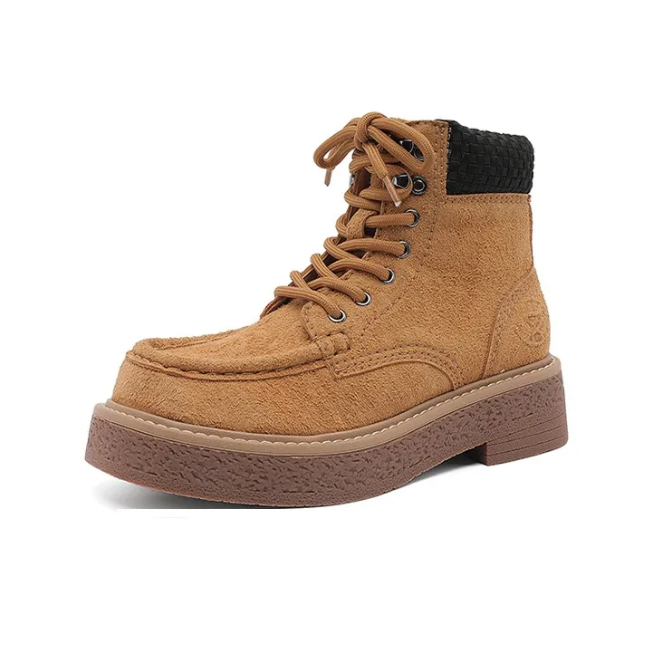 MADALLO Осенний Зимний Vintage Fashion Trend Платформа Увеличение Высоты Cool Универсальный Casual Martin Boot Мужской