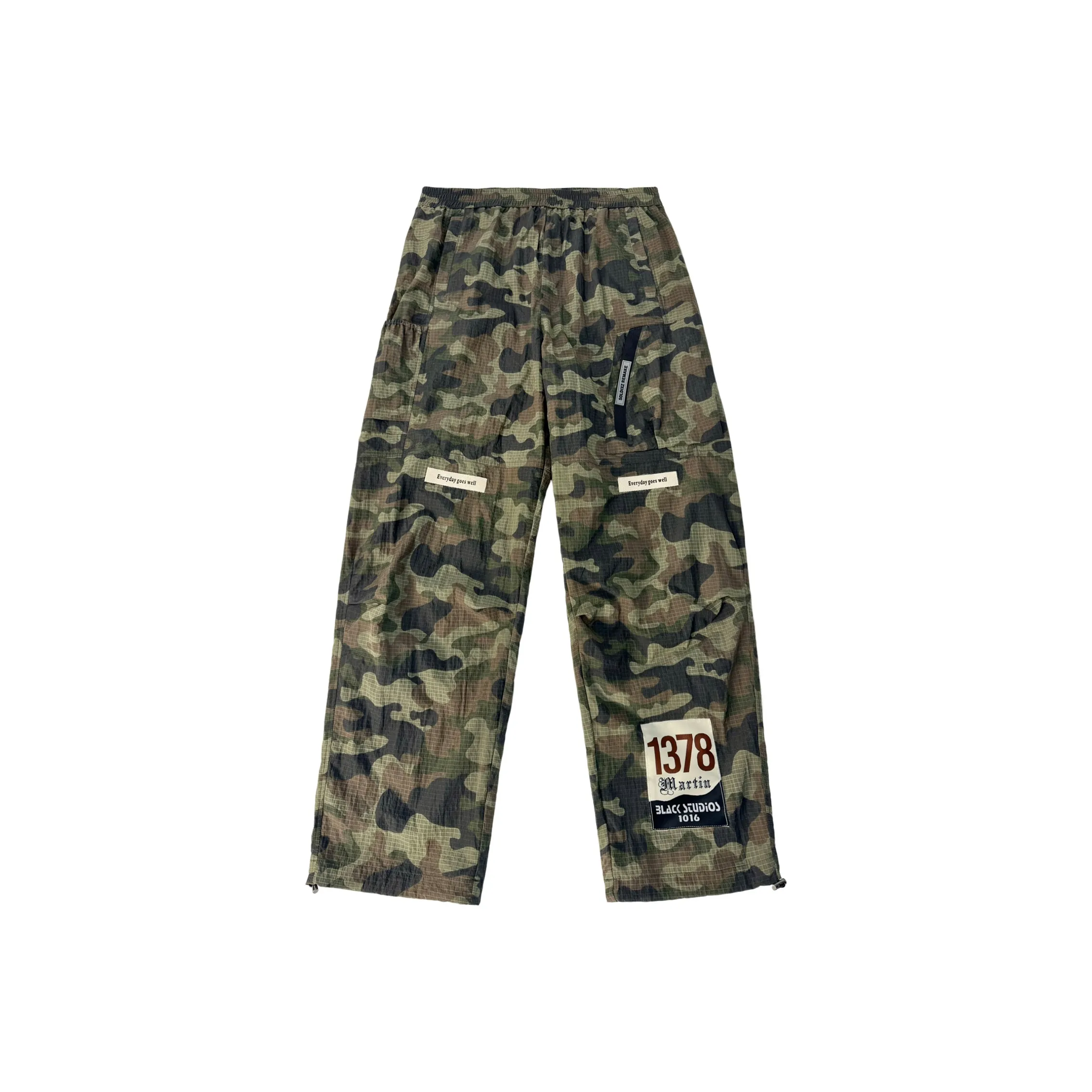 SoldiXZ Зеленый камуфляж Унисекс Повседневные брюки