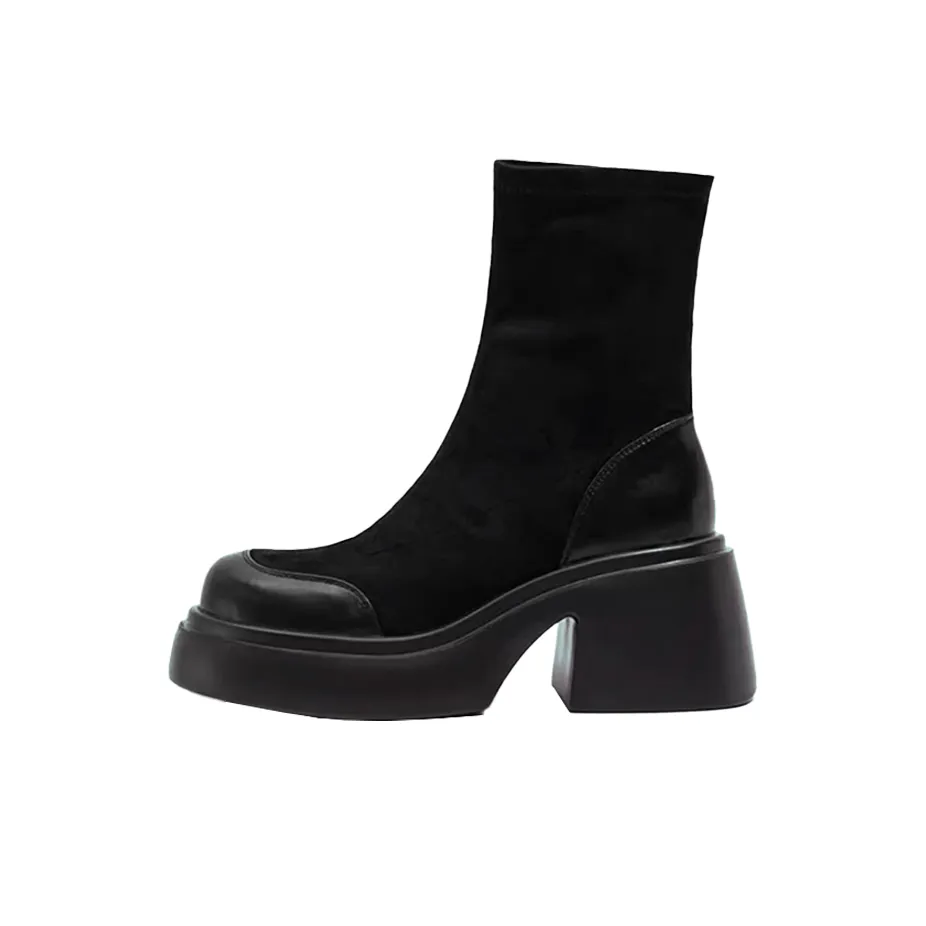 CZRSK Ботильоны Black Women's