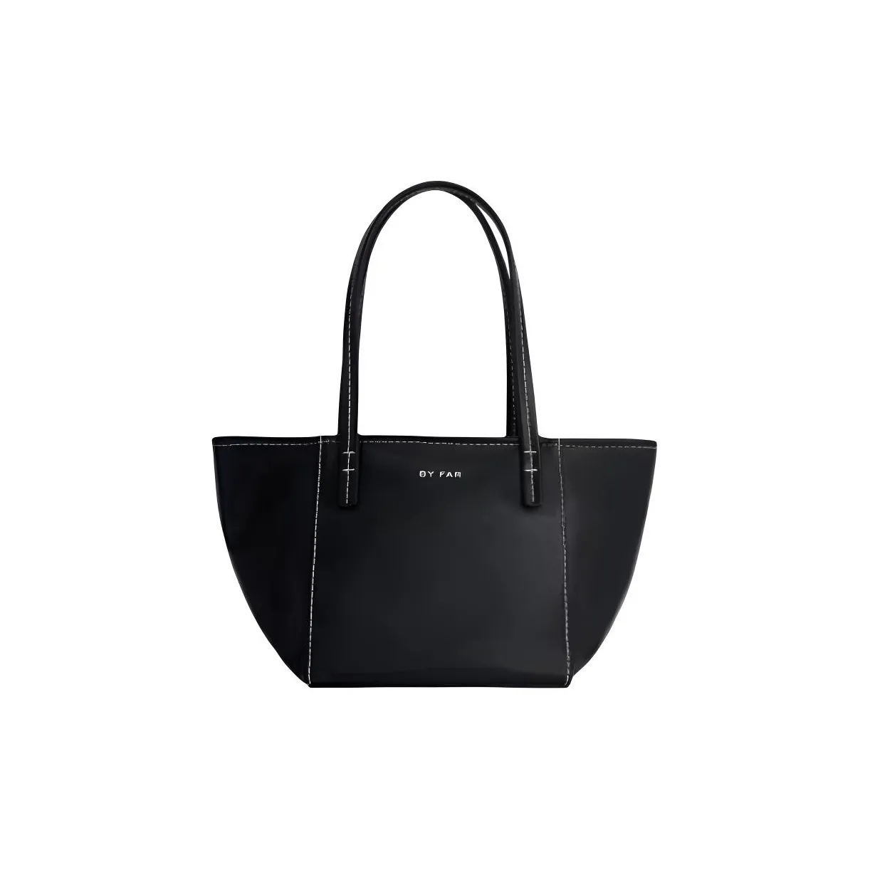 By Far Сумка Tote из коровьей кожи сумка для покупок сумка через плечо женская черная