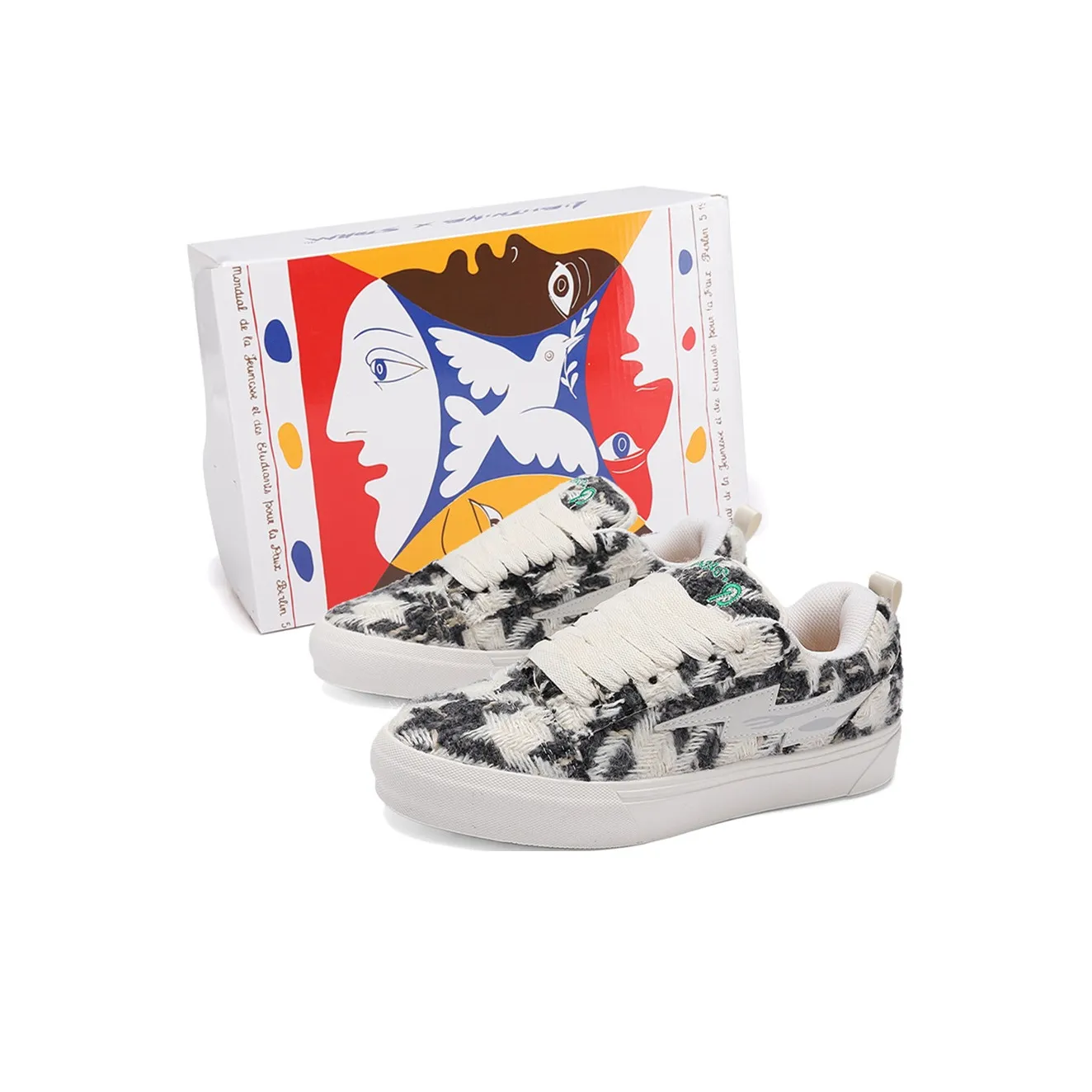 JDXJ Уличный стиль преппи вдохновленный Chanel с молнией