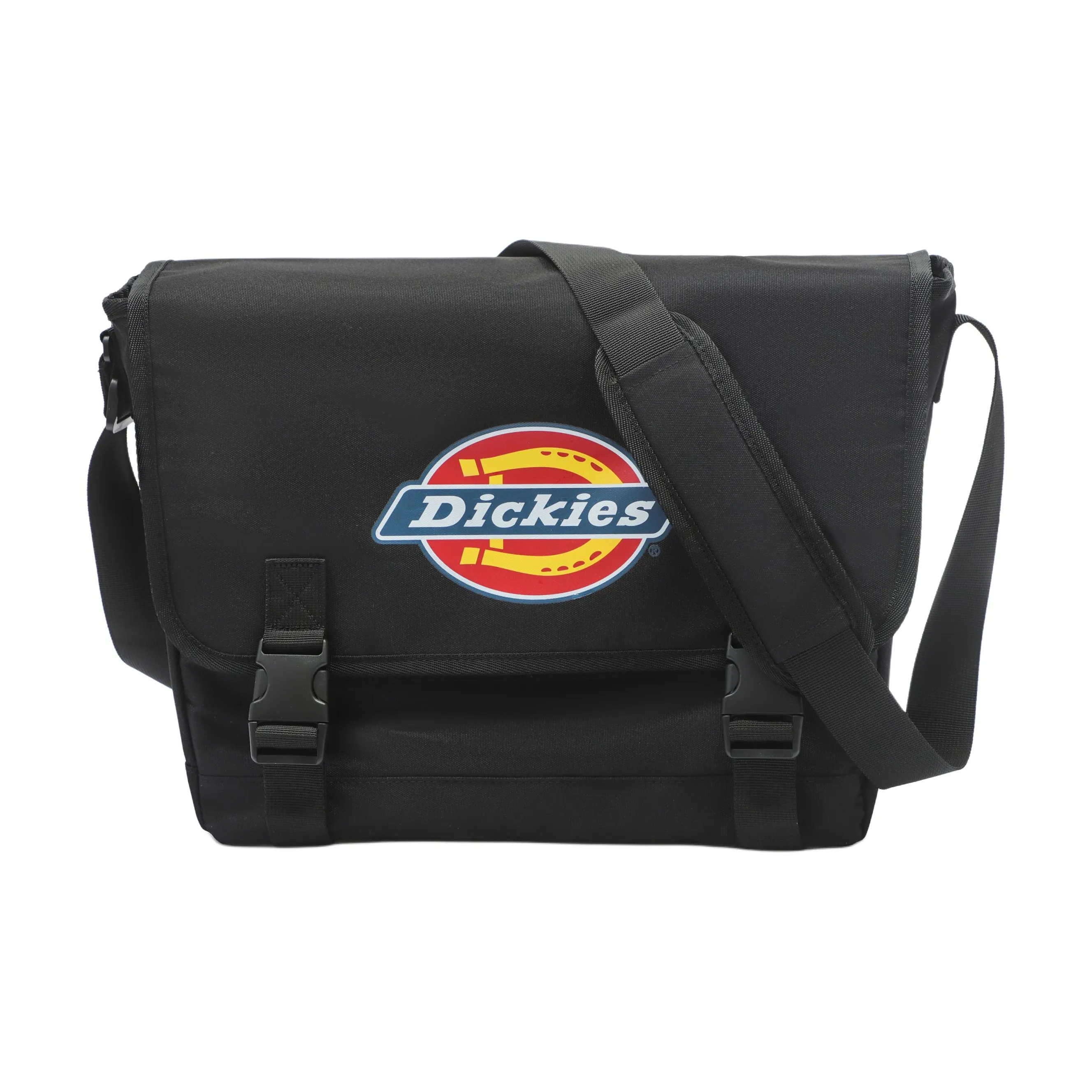 Dickies Полиэстер Курьерская сумка Сумка Сумка через плечо Сумка через плечо Унисекс Черный