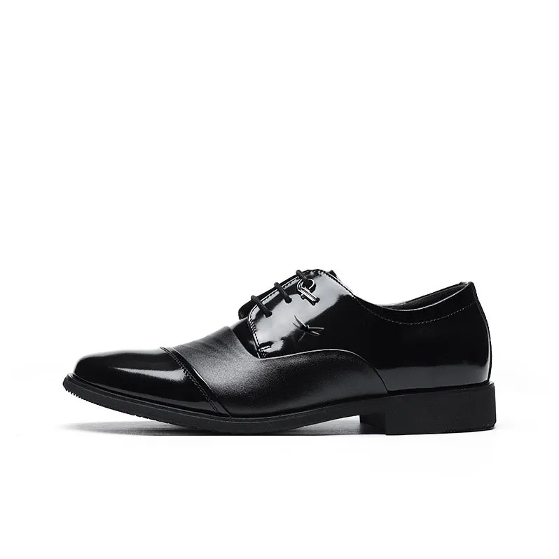 RED DRAGONFLY Dress Shoes Men Low Top Black/Brown