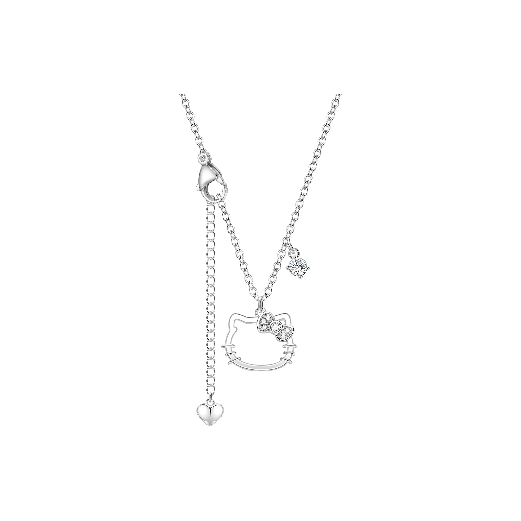Sanrio x Hello Kitty Сплав с цирконом ожерелья женские