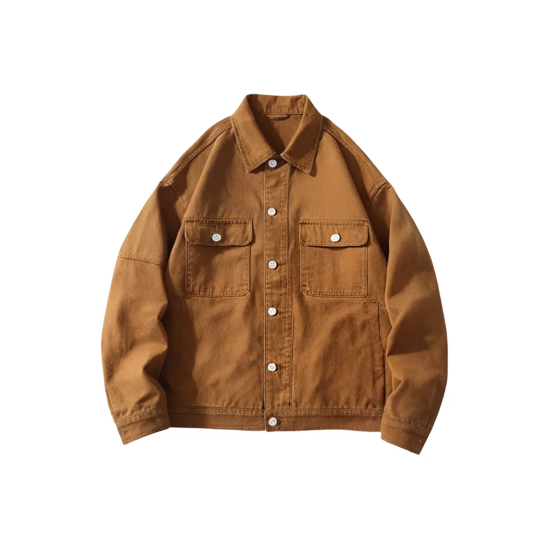 LOUGHNEA Желтый Мужской Джинсовые Куртки