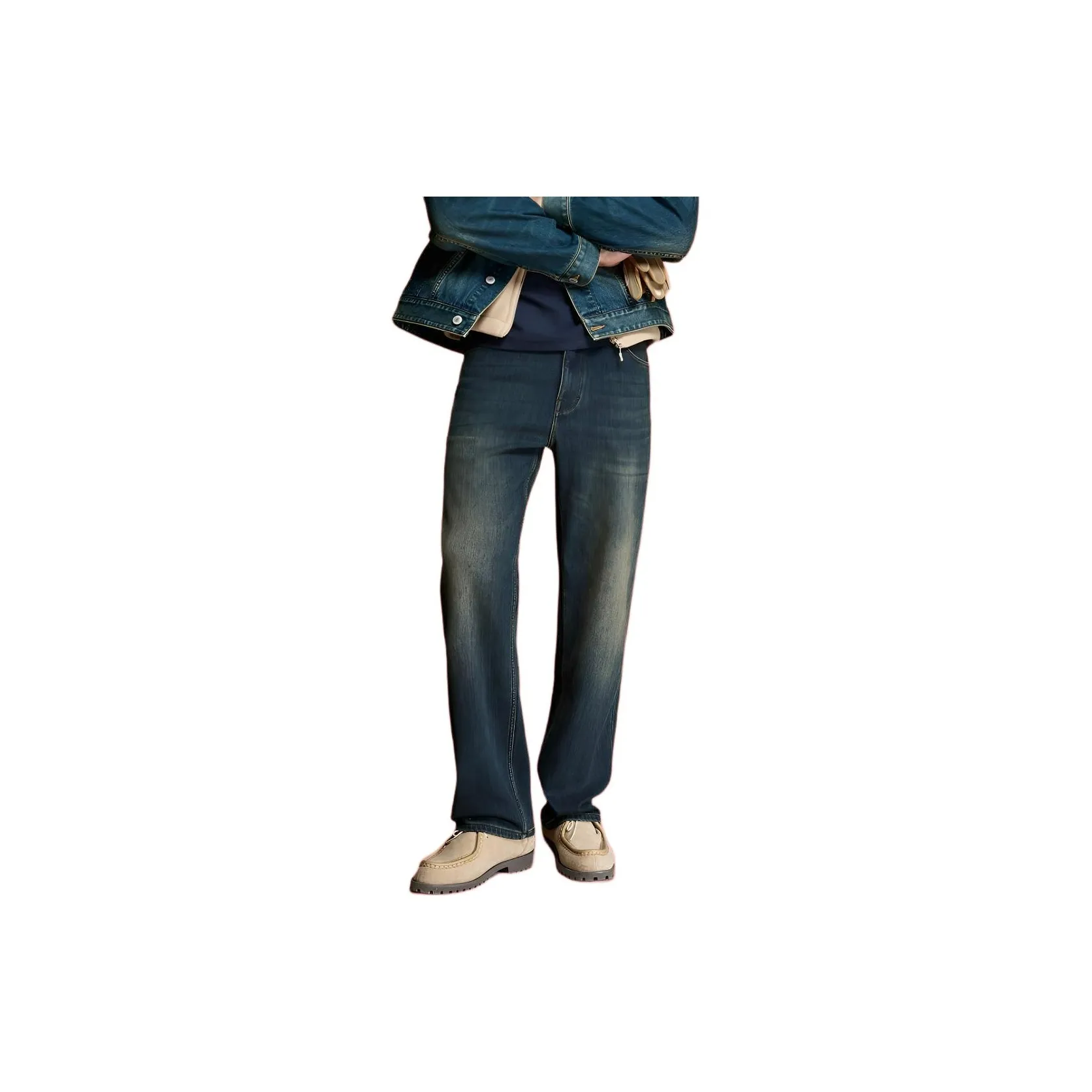 JACK JONES A13 Темный деним синий Мужские джинсы