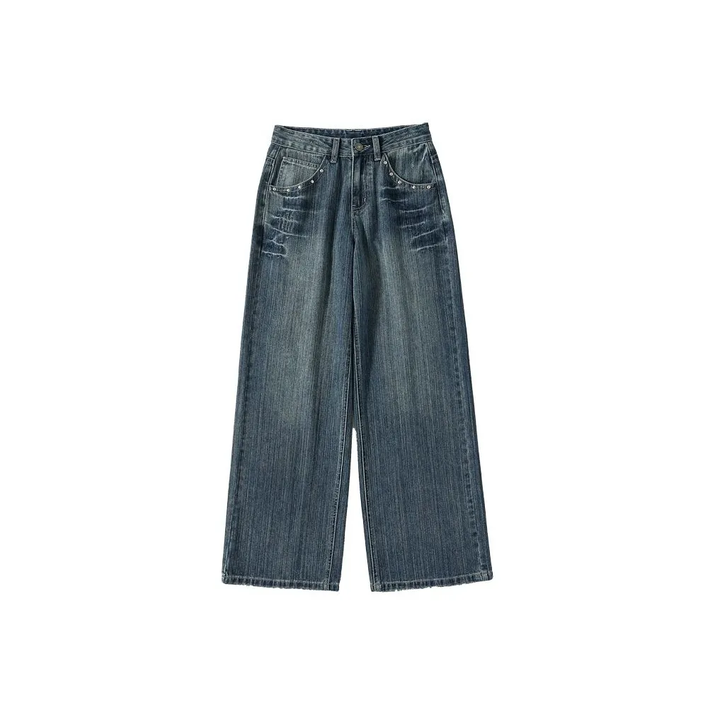 JOPPTI Бамбук Синий Женские Джинсы