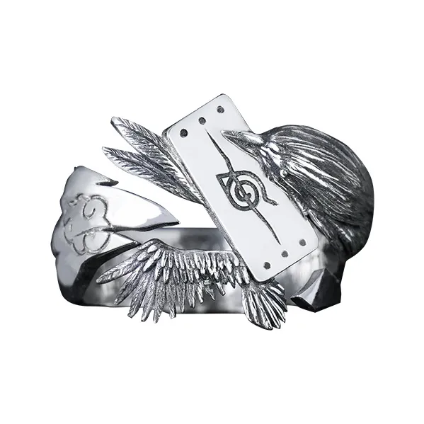 ingyunshi Наруто Сяо Zhi YA Скульптура Кольцо Аниме Мерч