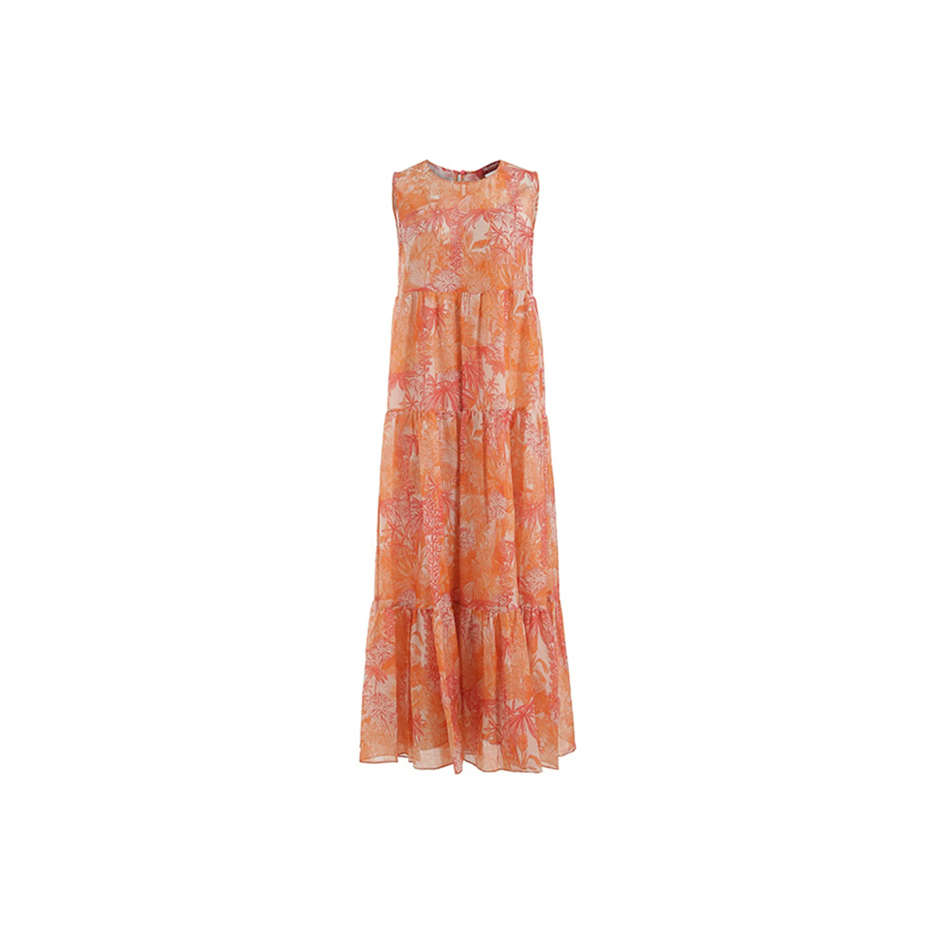 MaxMara Studio Sleeveless Dresses Women's Orange