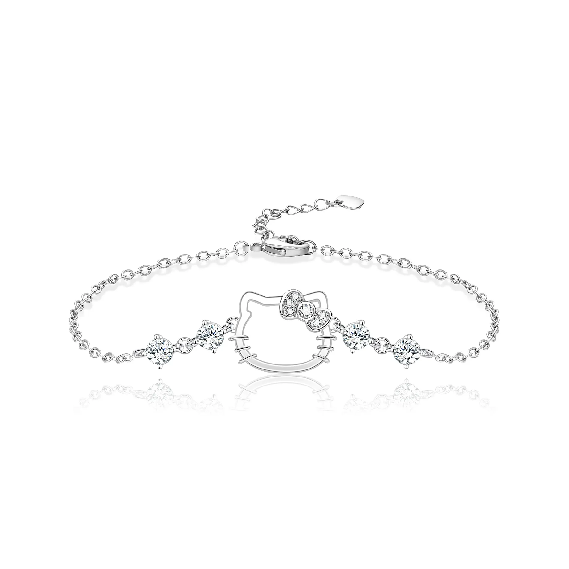 Sanrio x Hello Kitty Сплав Циркон Браслеты Женские