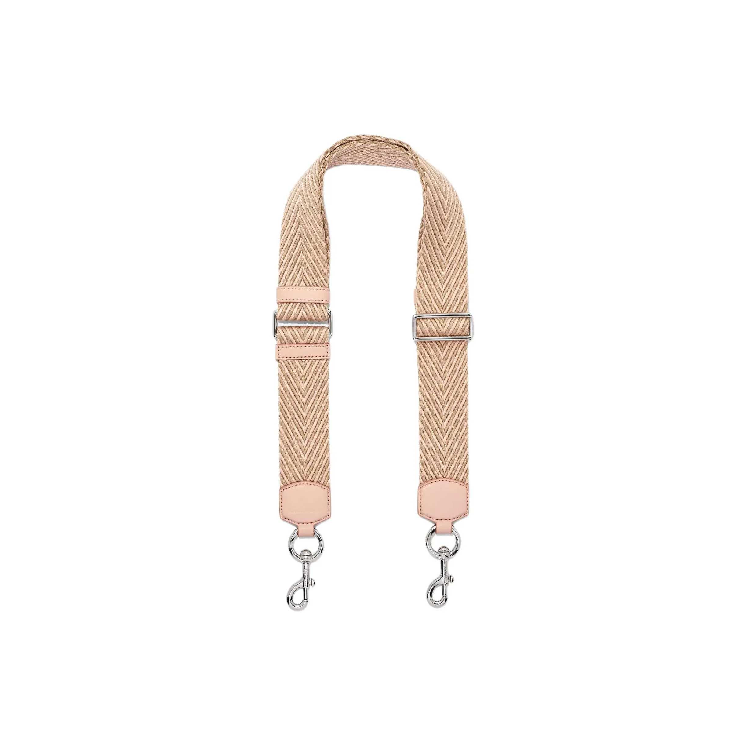 MARC JACOBS Полиэстер с Нейлоном Плечевой ремень Сумка Ремень Женская Светло-розовая Песочно-желтая