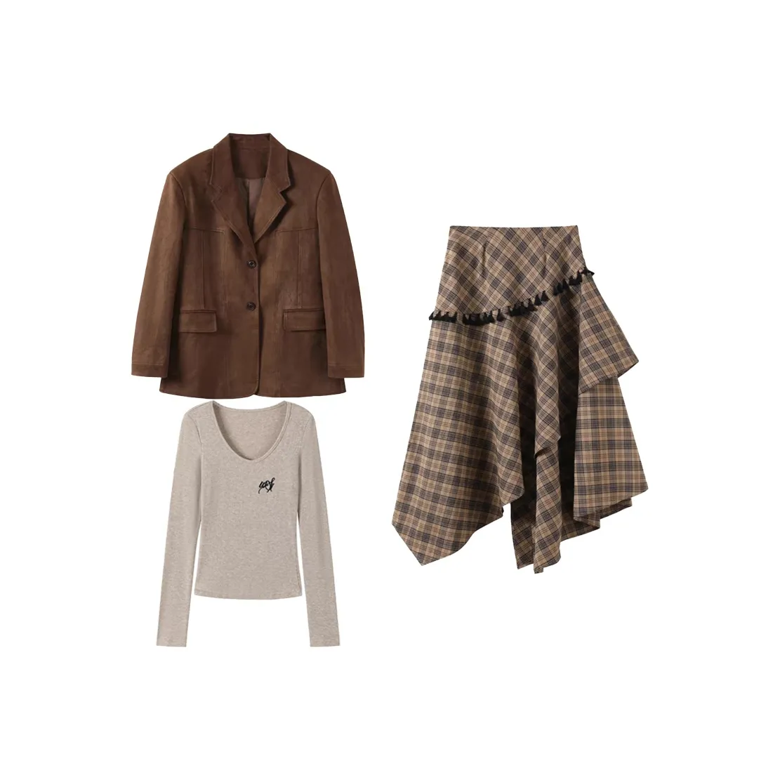 QIAOMONVHAI Женские Комплекты с Юбкой