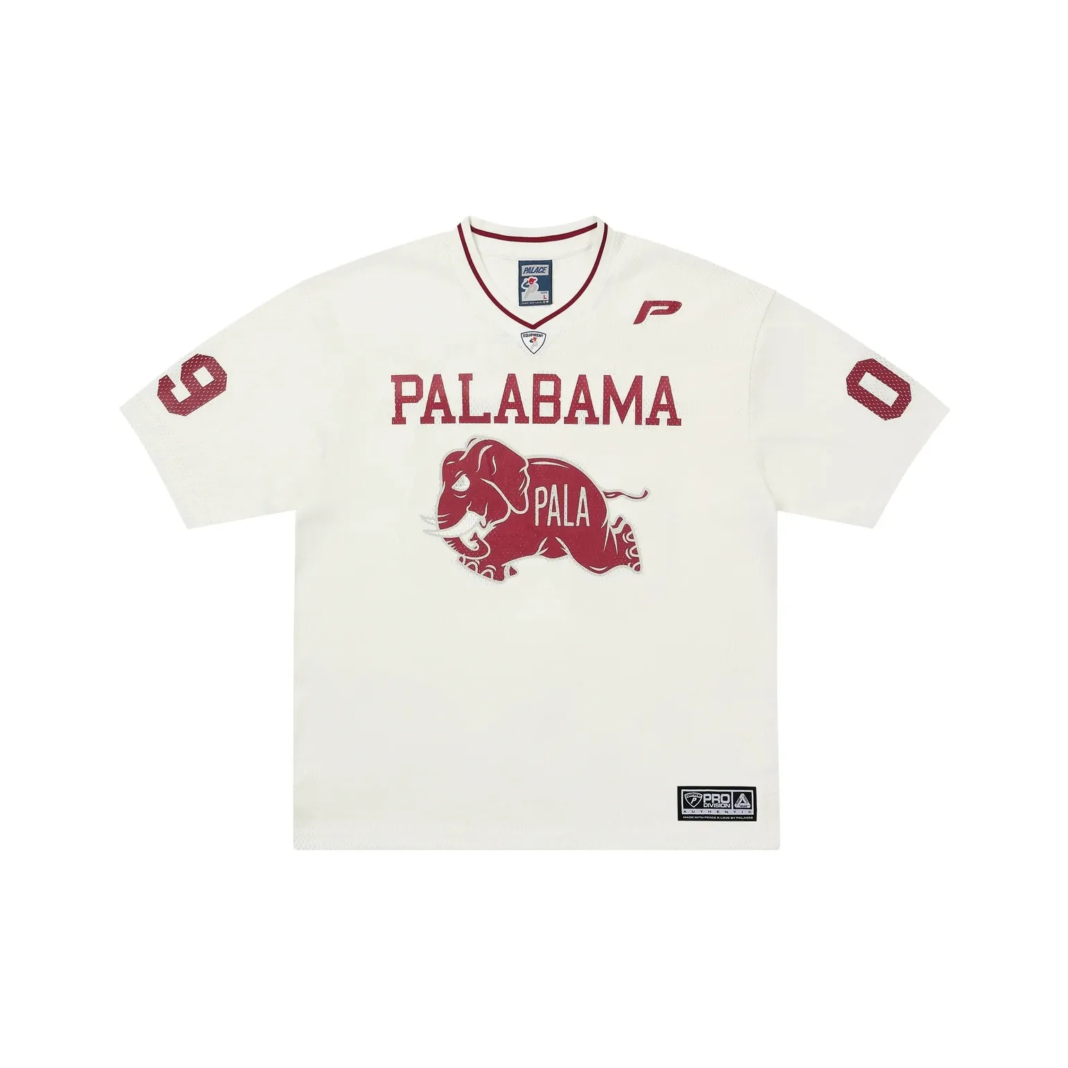 PALACE FW25 DROP5 Осенне-зимняя коллекция PALABAMA Mesh Jersey Футбол Джерси Унисекс