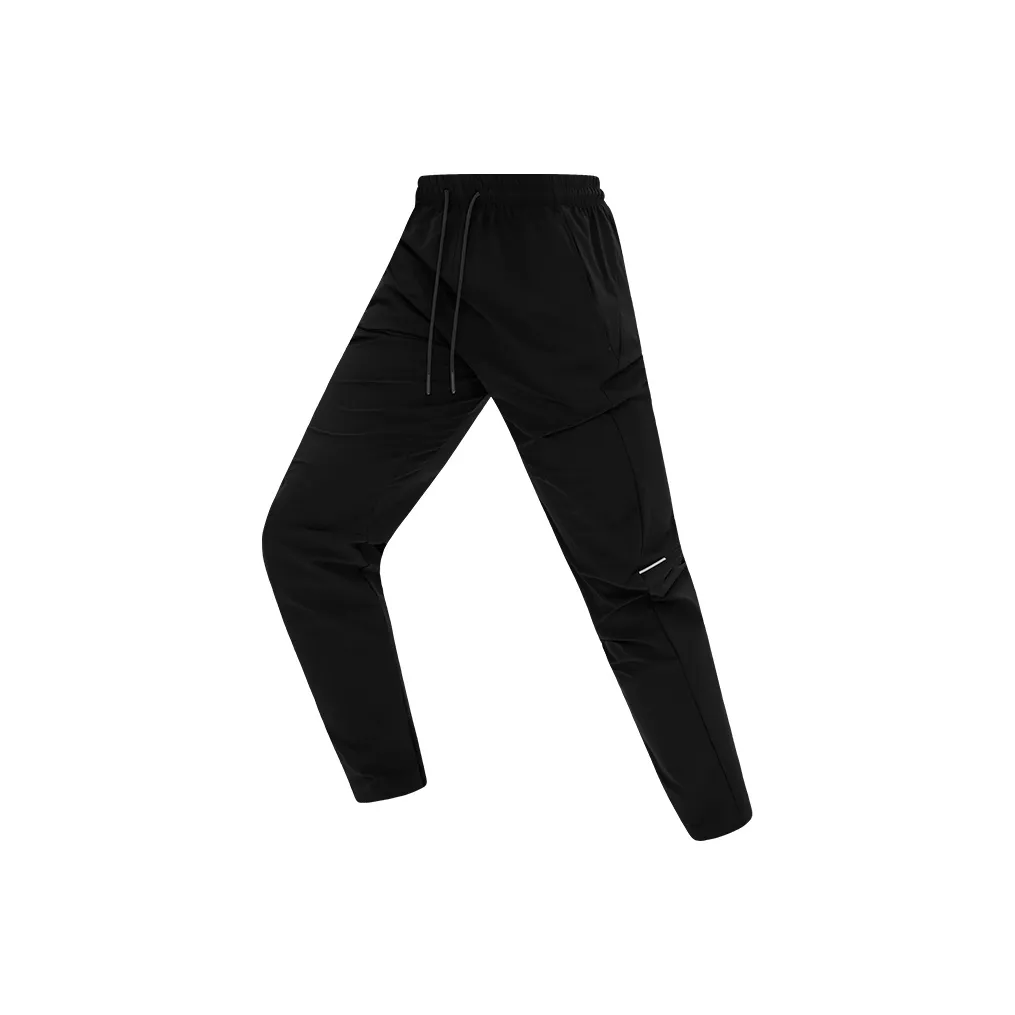 BKCXZICE Осенний Легкий Свободный крой Карман Шнур Спортивный Бадминтон Футбольная одежда Тренировки Узкие брюки Мужские