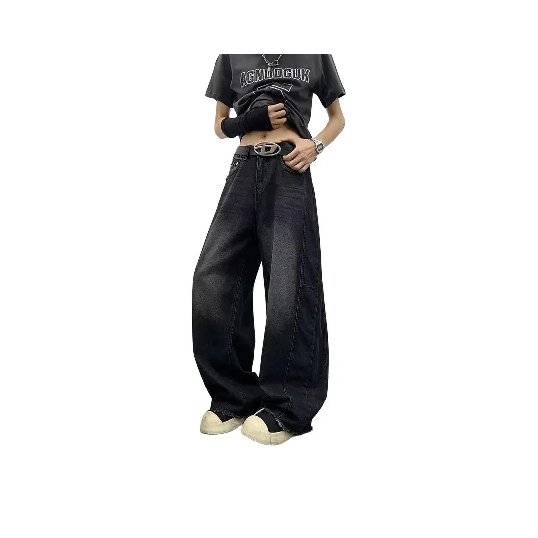 HIPHOPPUNKS Мужские черные джинсы