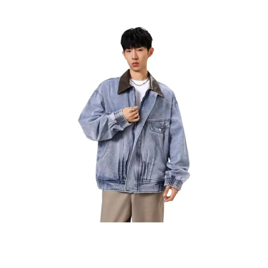 BLACK AT Синий Унисекс Куртки