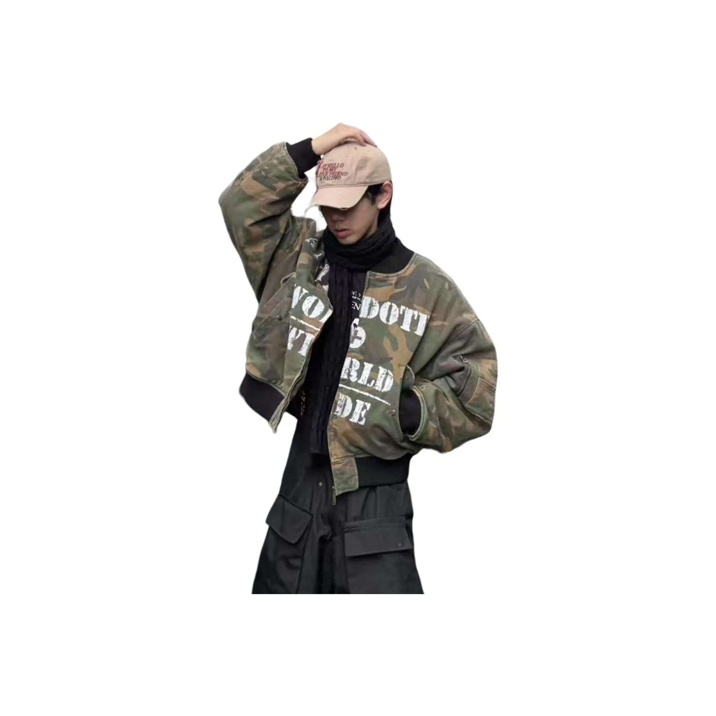 PISYPOX Камуфляж Унисекс Куртки