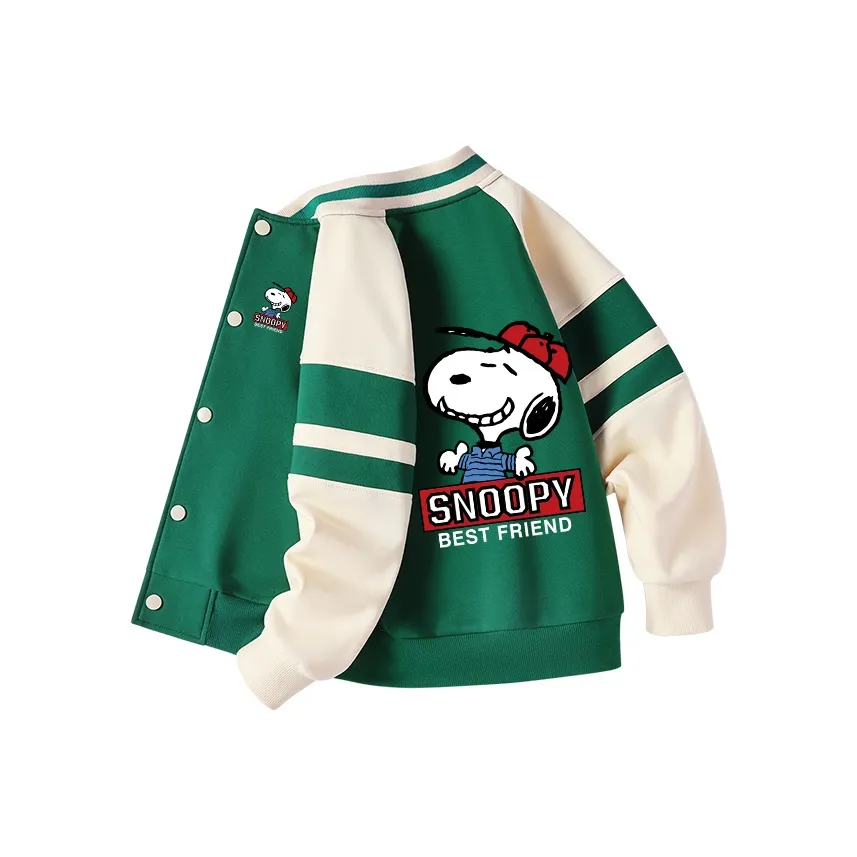 SNOOPY Kids Бейсбольные Джерси