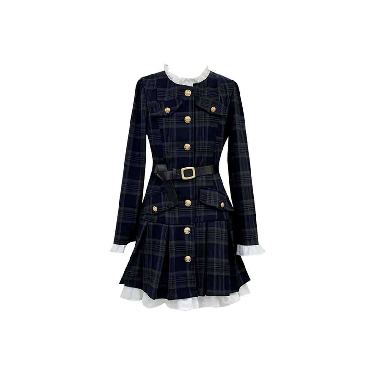 GRAYISMOON Длинное платье с длинными рукавами женское