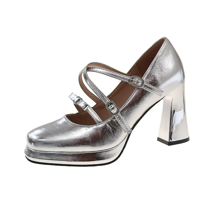 LABON PETER Грубый каблук Туфли Мэри Джейн Женские