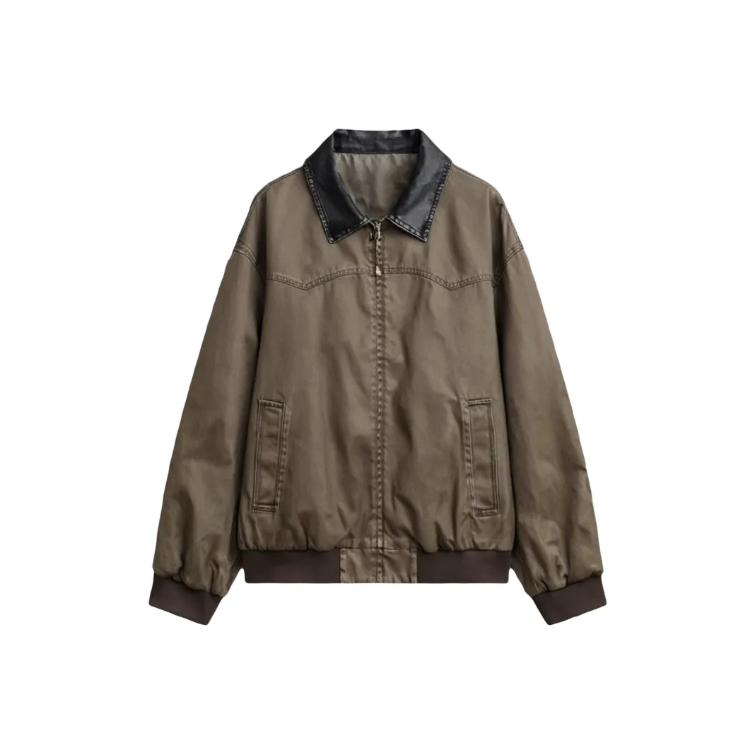 FOSS PHIL Коричневый Кофейный Мужские Куртки