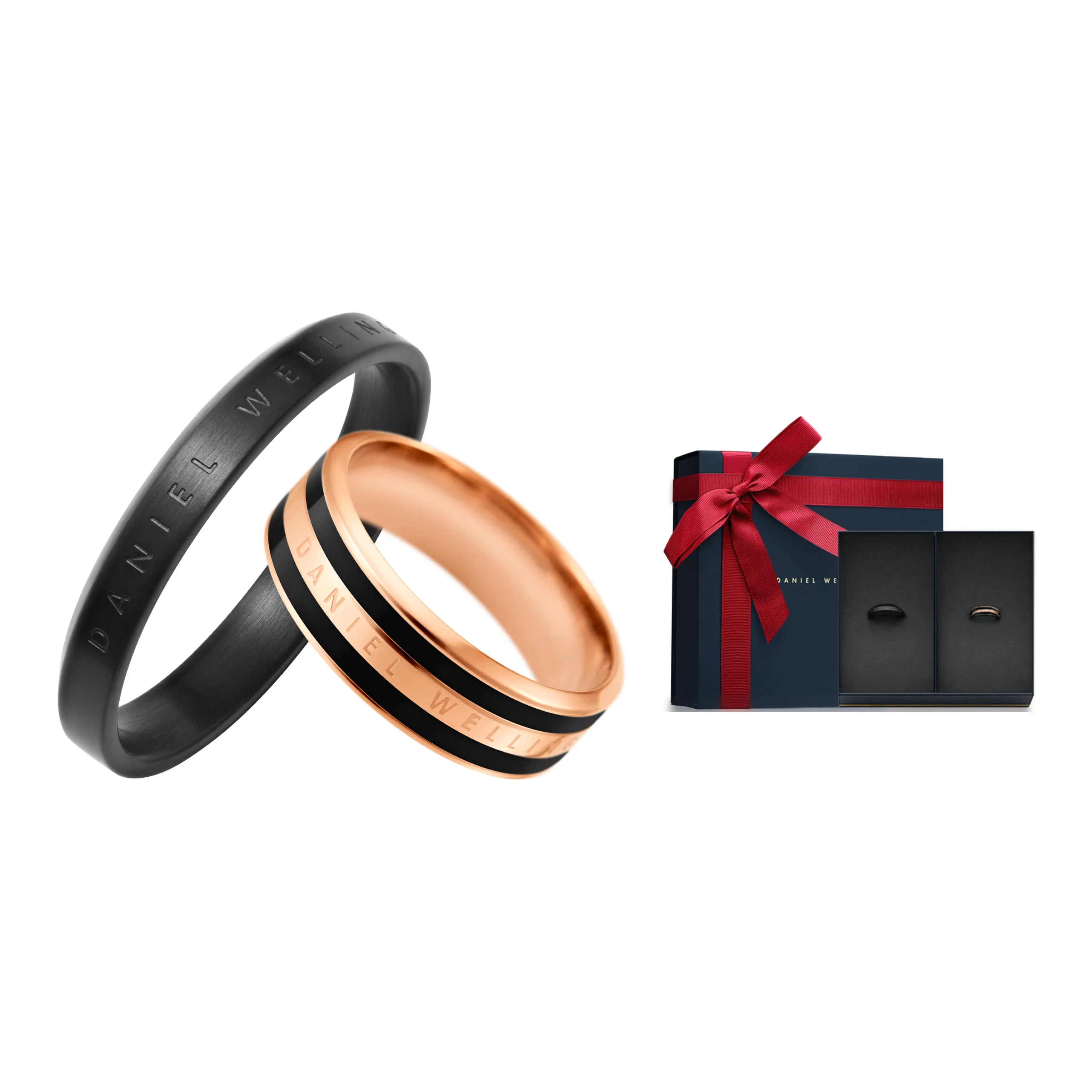 Daniel Wellington Сплав Кольца Унисекс Обсидиан Черный