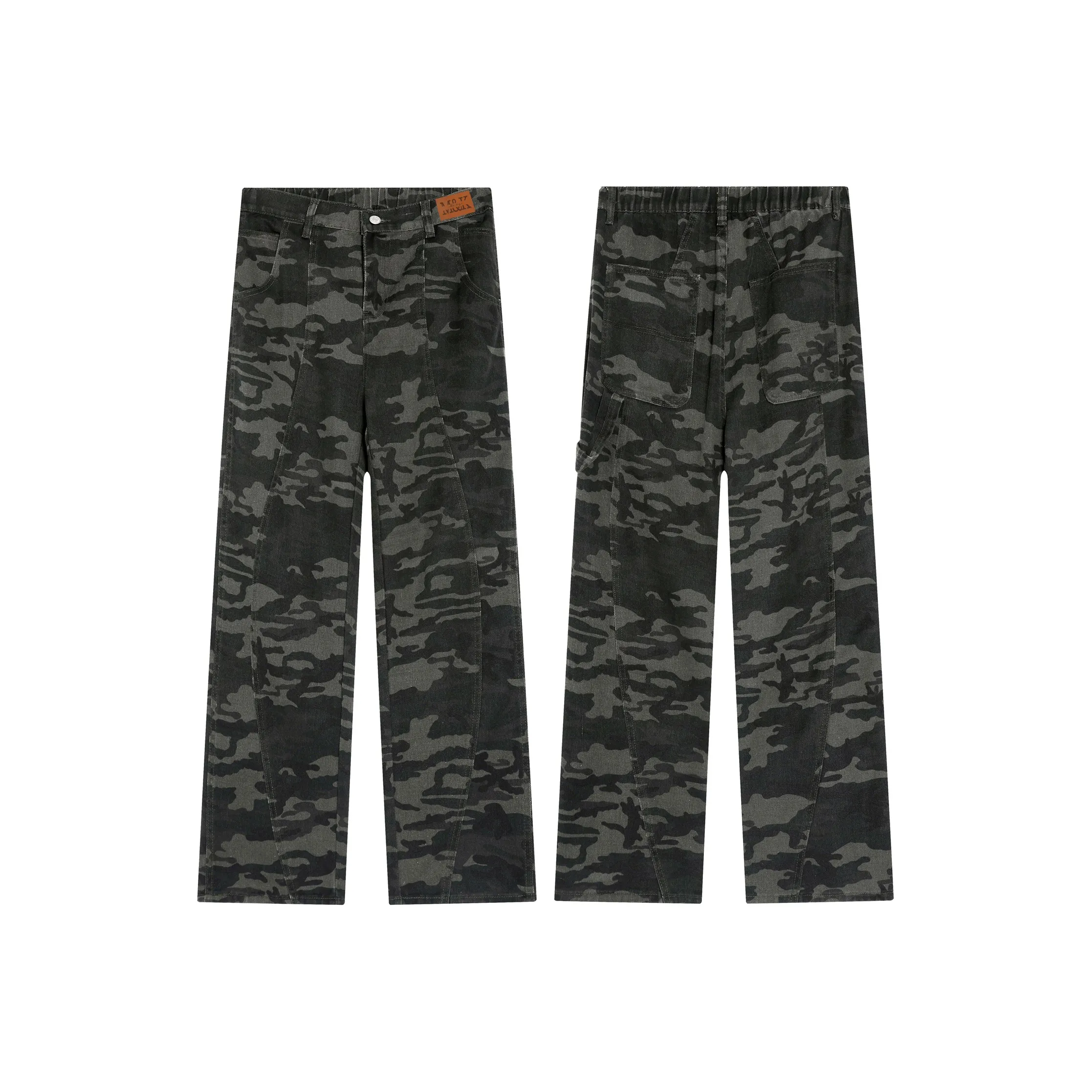 Mackyo Камуфляж Унисекс Джинсы