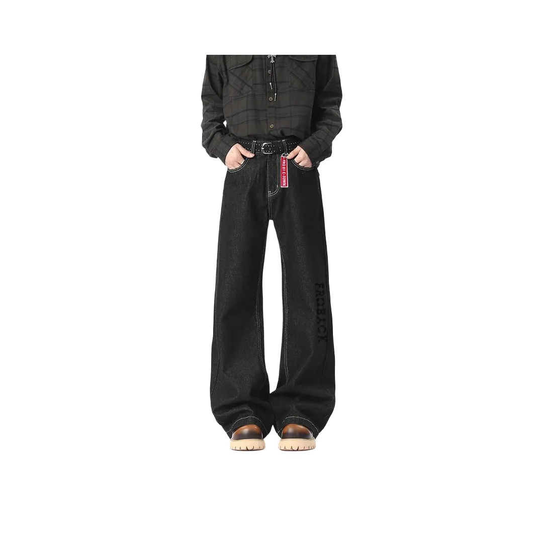 FRQ Черный Унисекс Джинсы