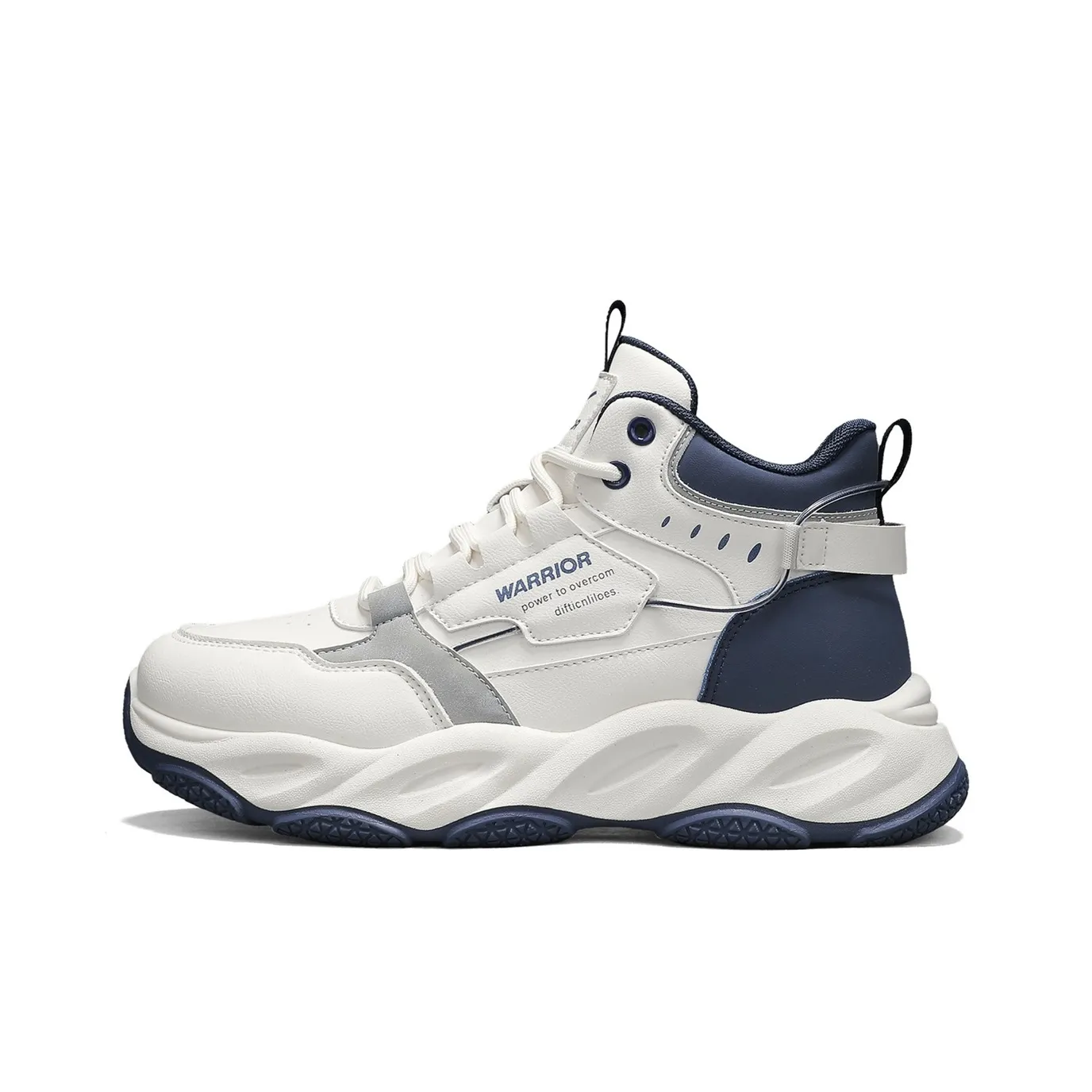 Warrior Износостойкий и Легкий Высокий Топ Толстая Подошва Кроссовки Мужские