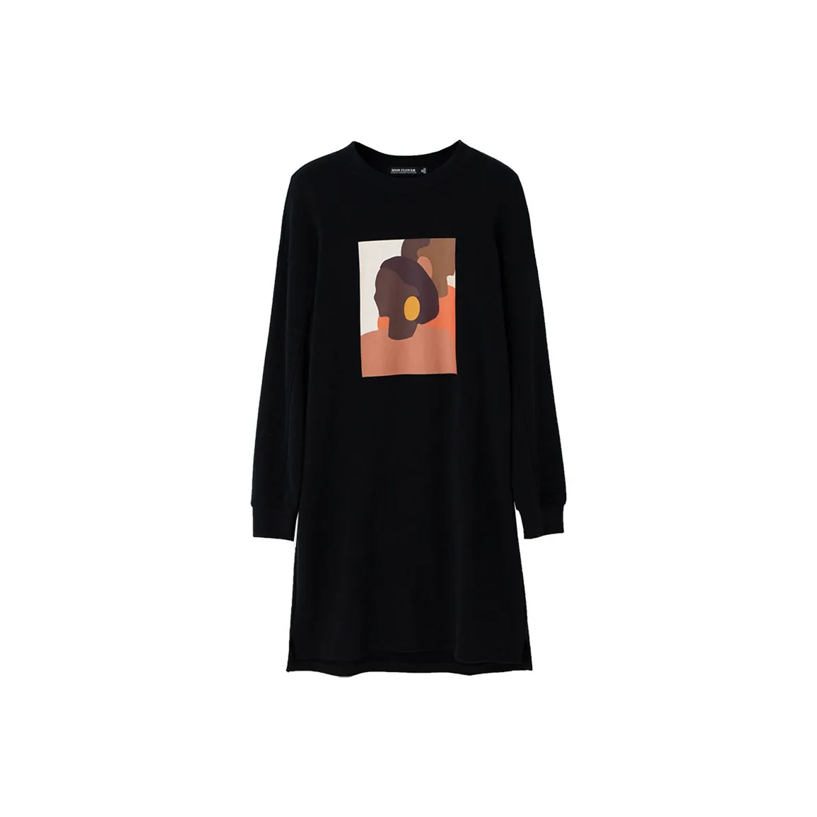 SOON FLOWER Длинное платье с длинными рукавами женское