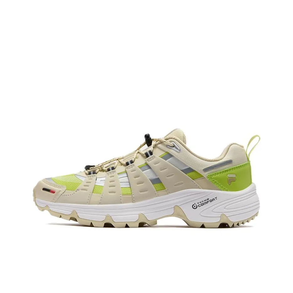 Robbie Fuller x FILA FUSION COMO X Повседневная обувь Унисекс Бежевый Зеленый