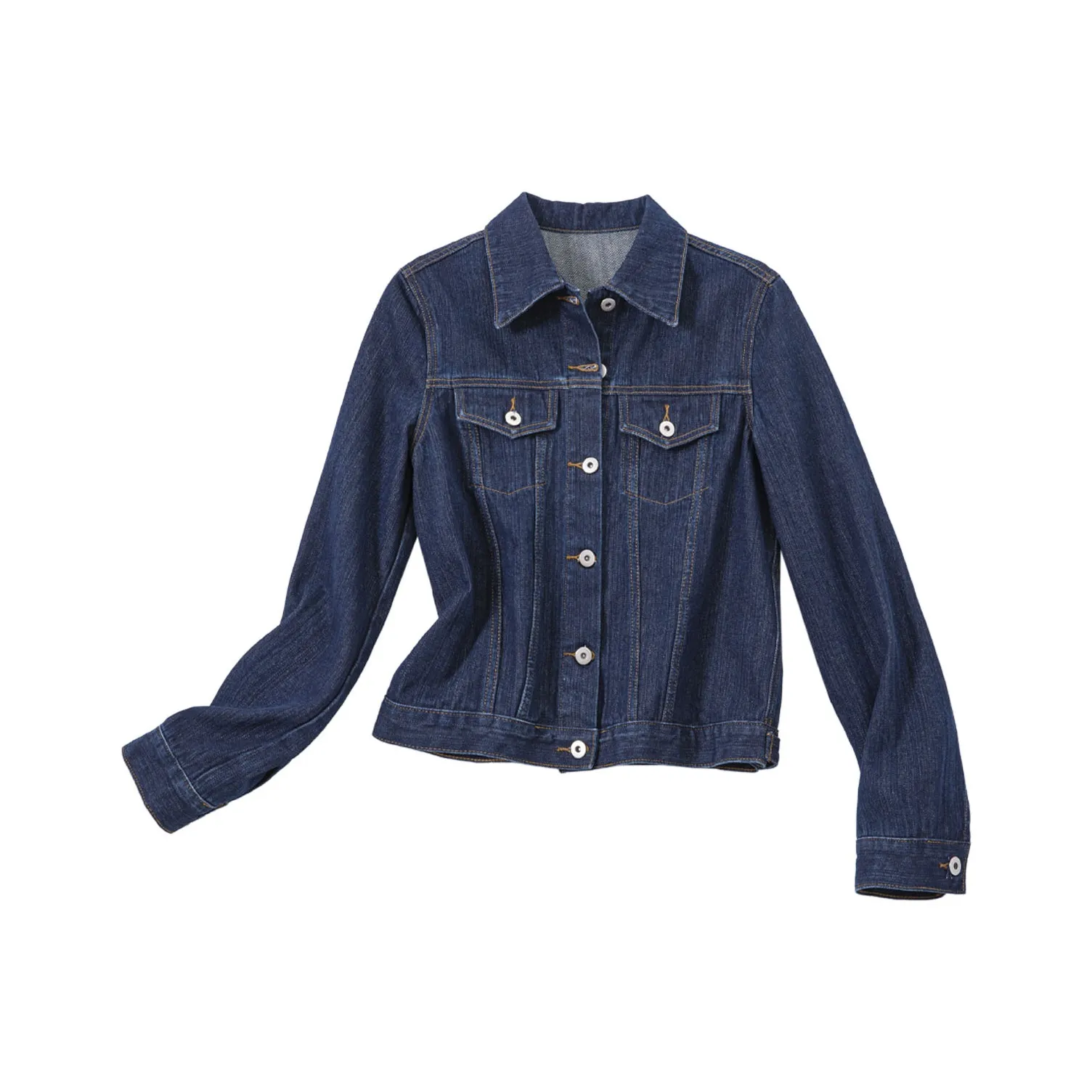 Le Alfashionline Denim Короткое Пальто Женское