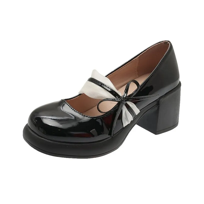 Wuji Бант Мягкая Обувь Без Подкладки Женская