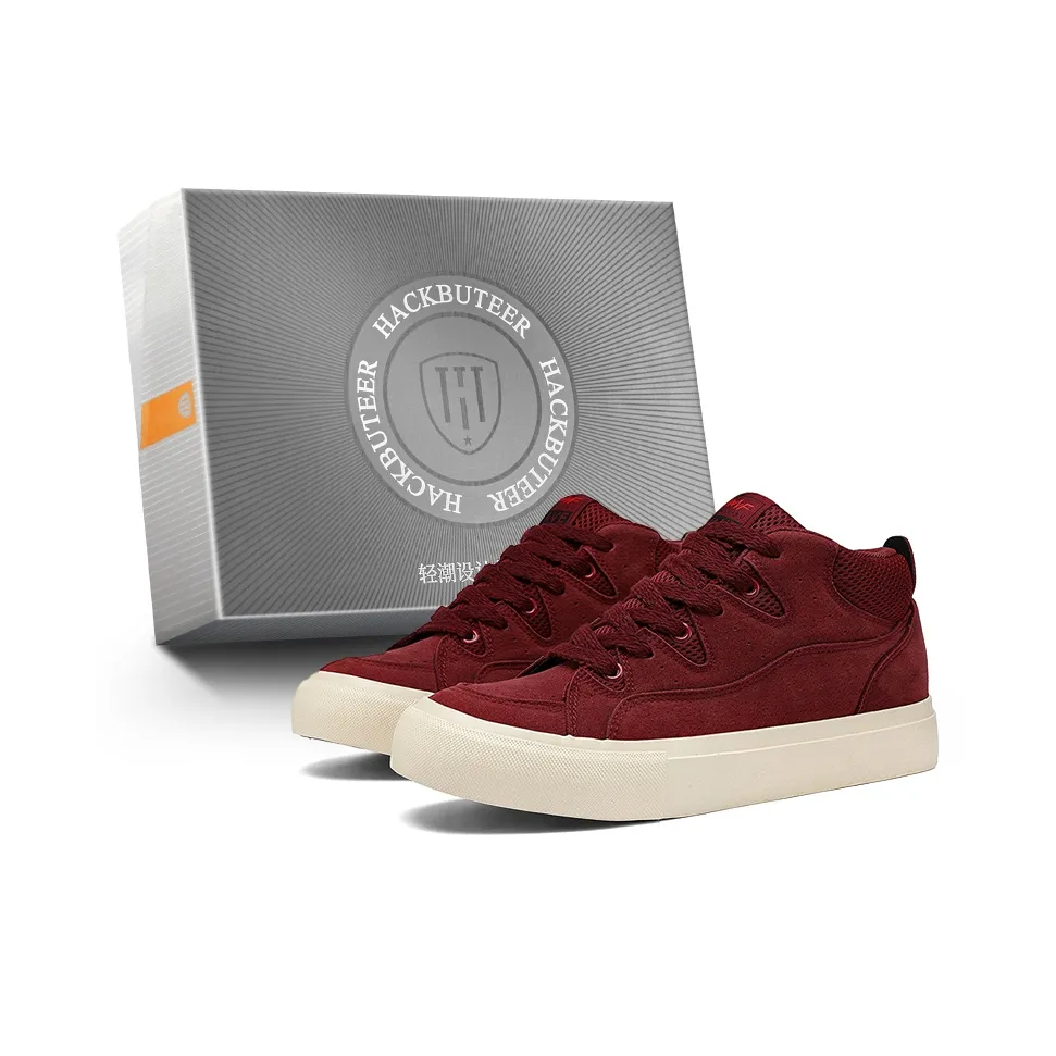 HACKBUTEER Высокие кроссовки для скейтбординга Men's Box Включено