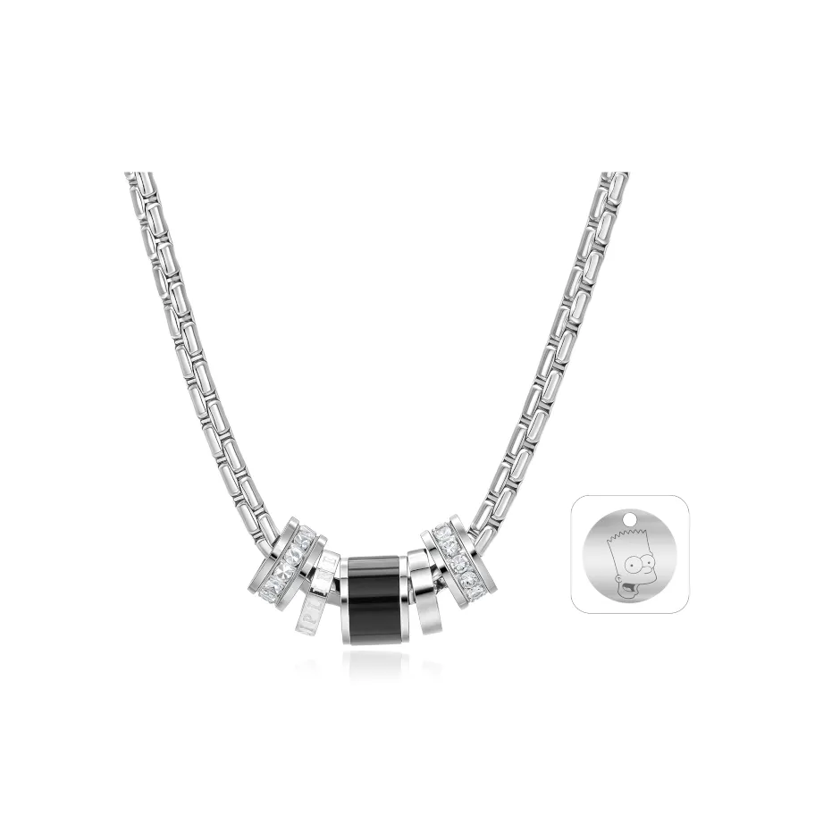 The Simpsons Титановые стальные ожерелья унисекс