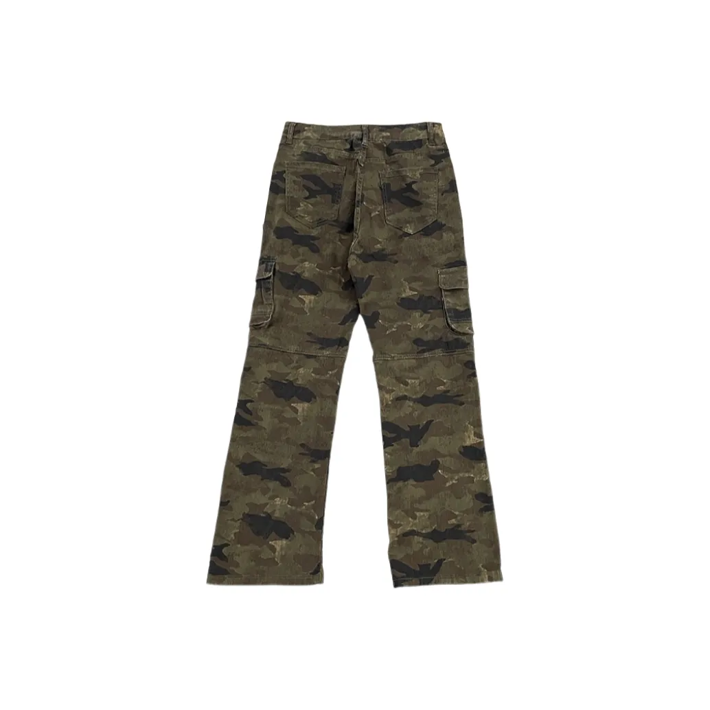 CAT'S PAW Камуфляж Унисекс Джинсы