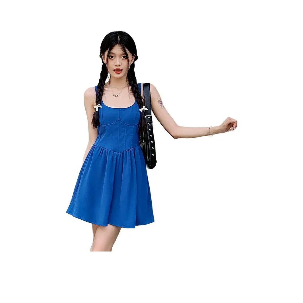 RJVO Синий Платье Женские Слиплатья