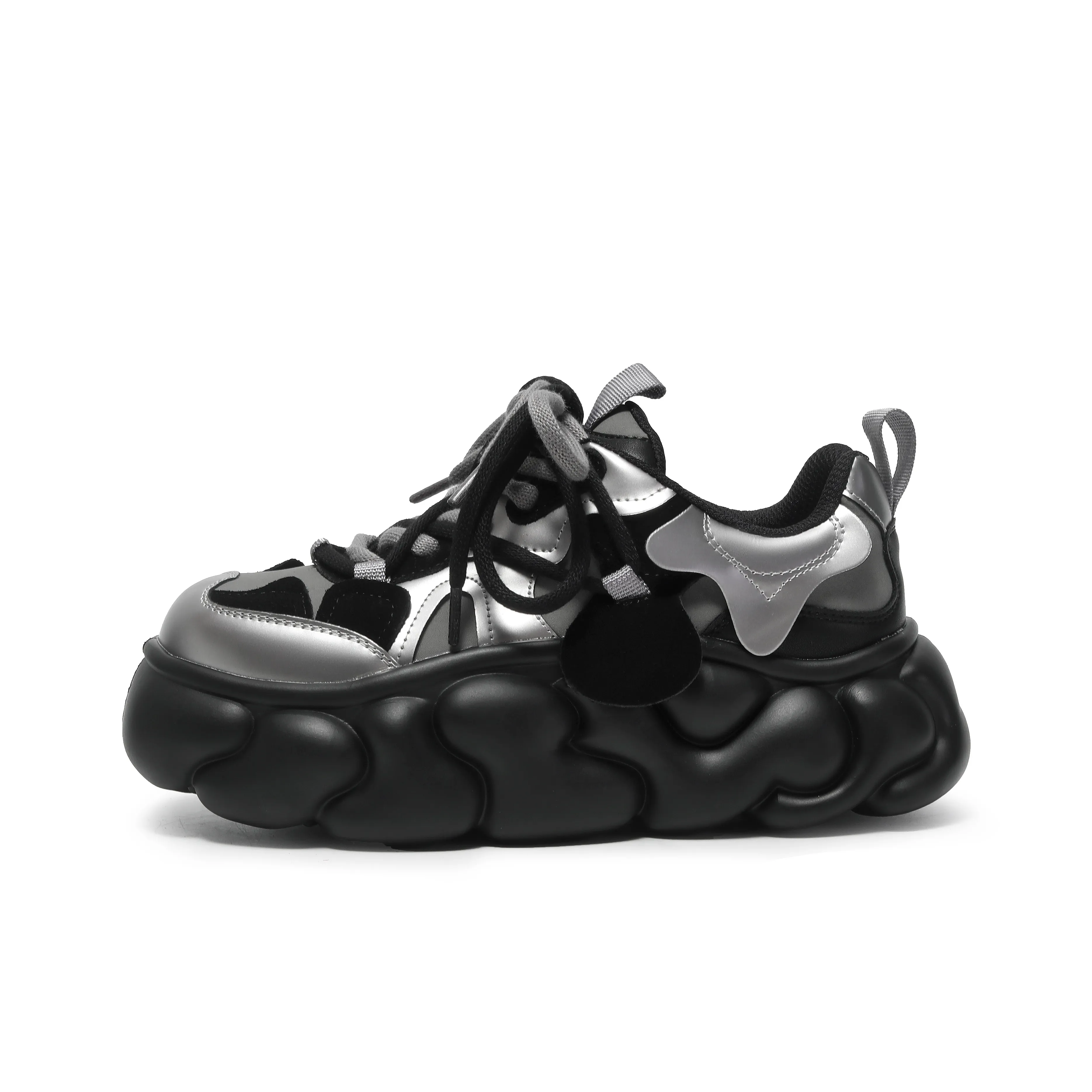 FAICCIA Облако Обувь Низкий Топ Толстая Подошва Кроссовки Женские