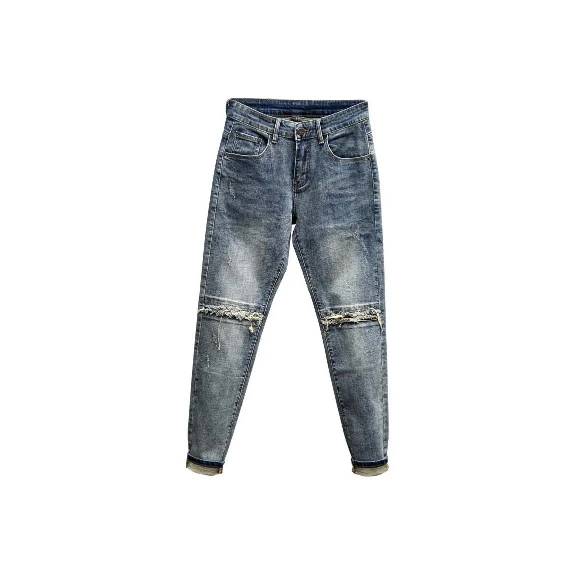 Zomuros Blue Unisex Jeans Зомурус Синий Унисекс Джинсы