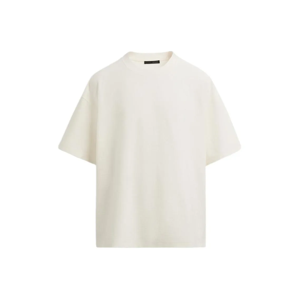 ZARA Морозный Белый Мужские T-Рубашки