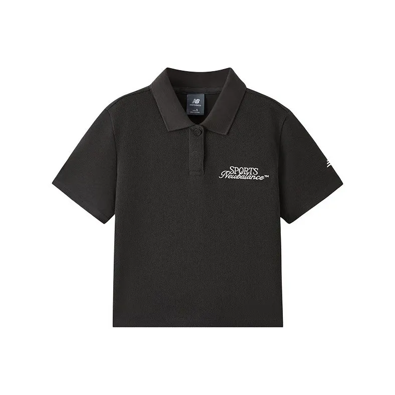 New Balance Темно-серый Женский Поло