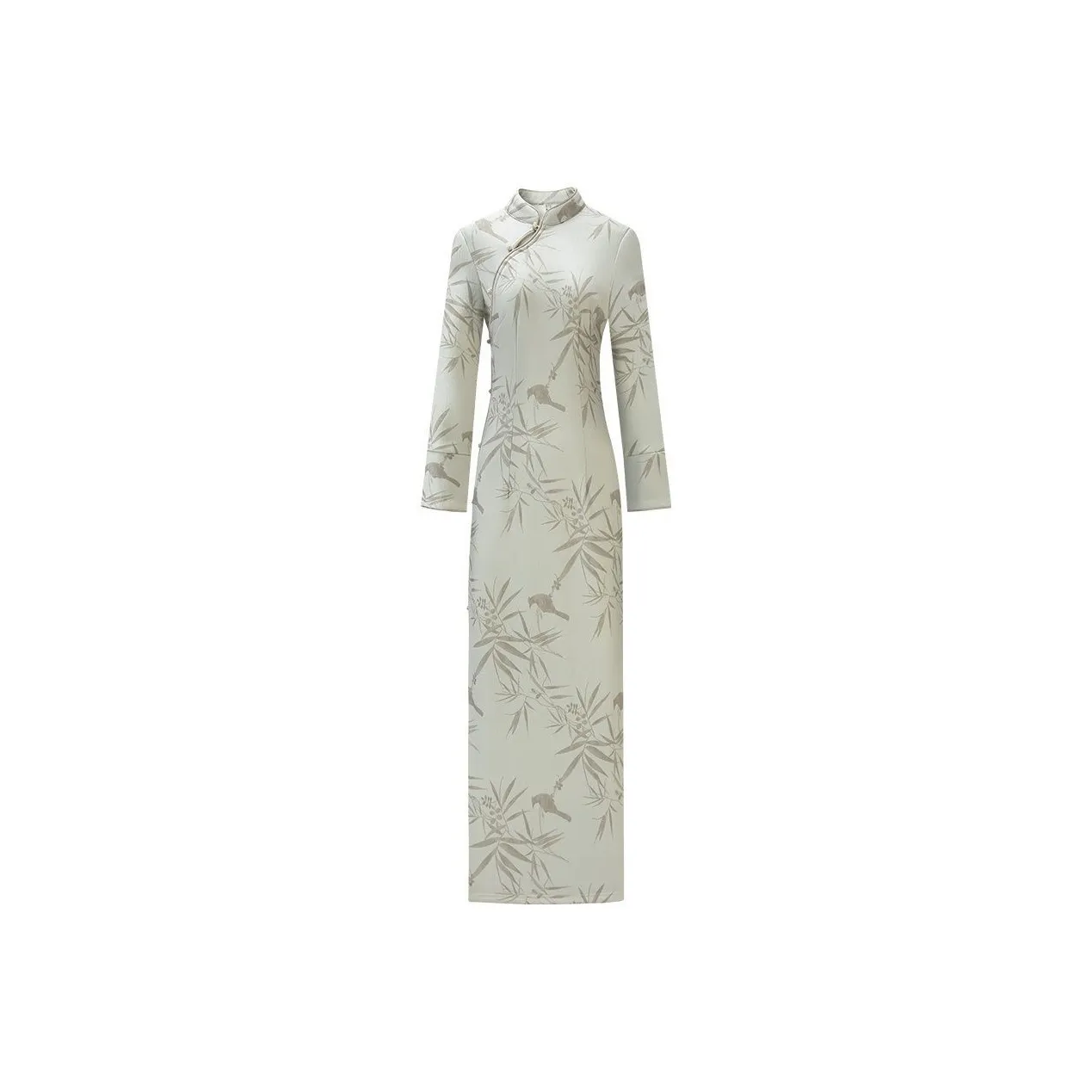 Udon House Длинное платье с длинными рукавами женское