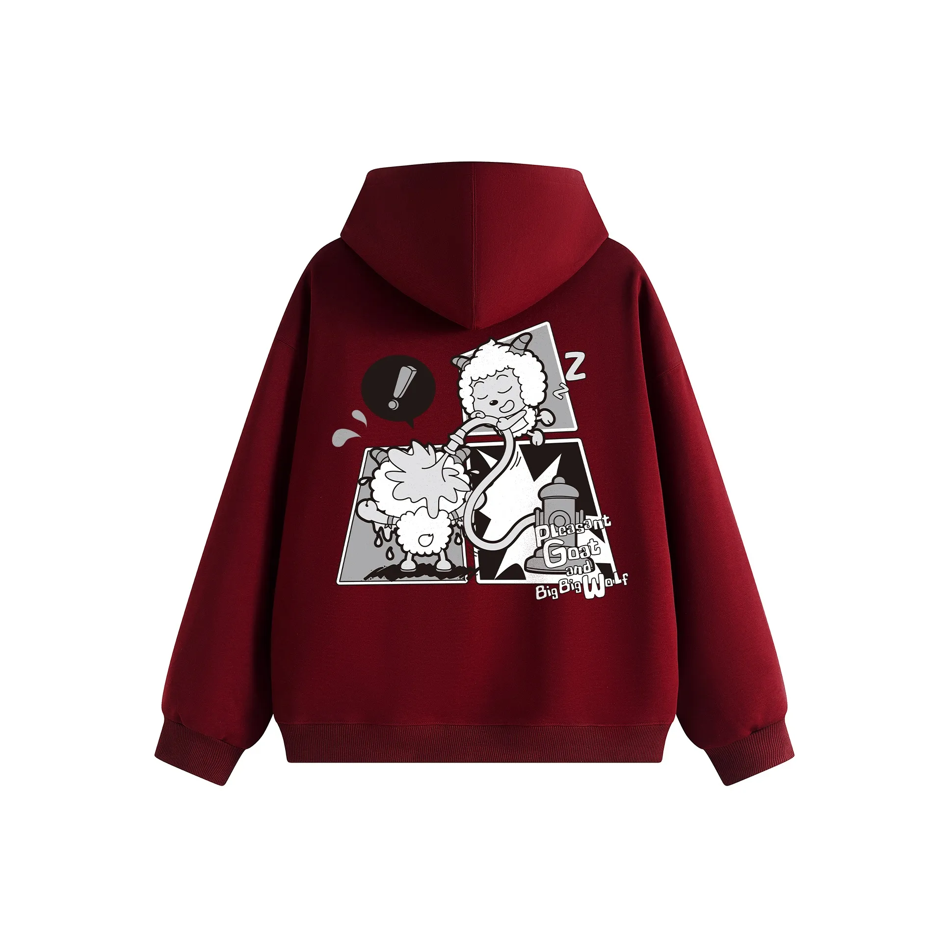 Pleasant Goat and Big Big Wolf Толстовка Унисекс