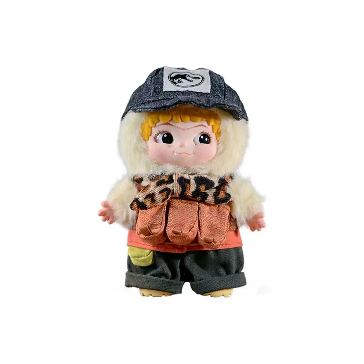 LETSVAN WAKUKU JURASSIC WORLD Главный герой Коллекция Zora Bennett Плюшевый Прозрачный Карточный Слепой Бокс 18 см