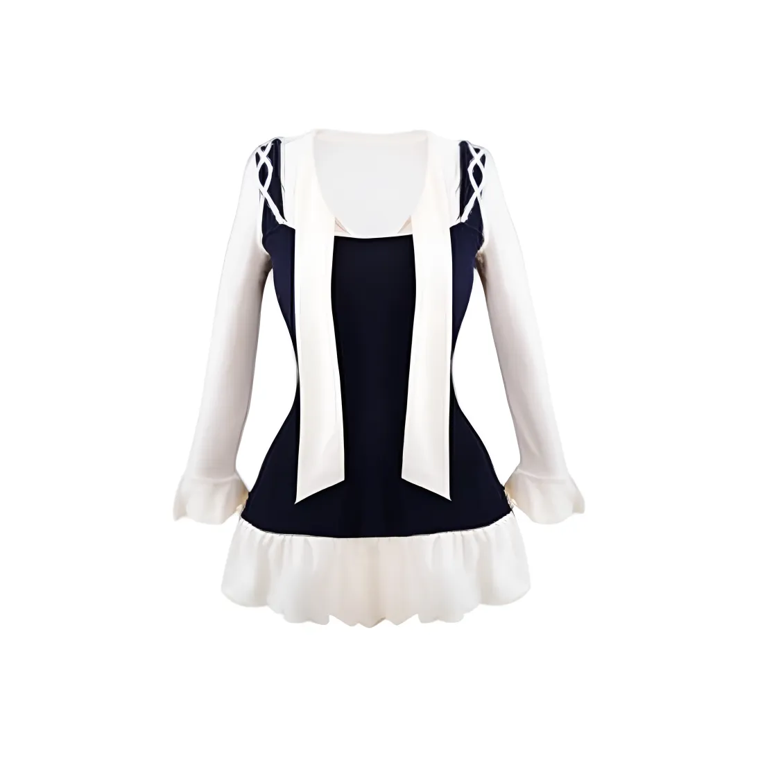 GRAYISMOON Длинное платье с длинными рукавами женское