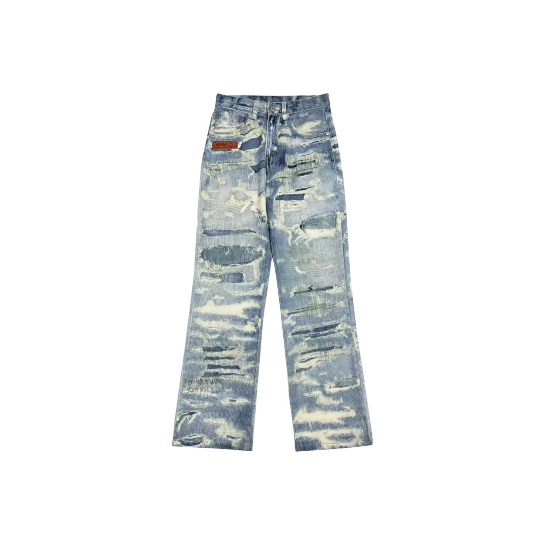 GDRG Синий Унисекс Джинсы