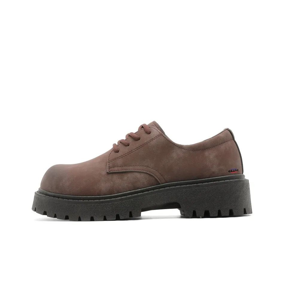 GEANC Повседневные кожаные туфли для мужчин