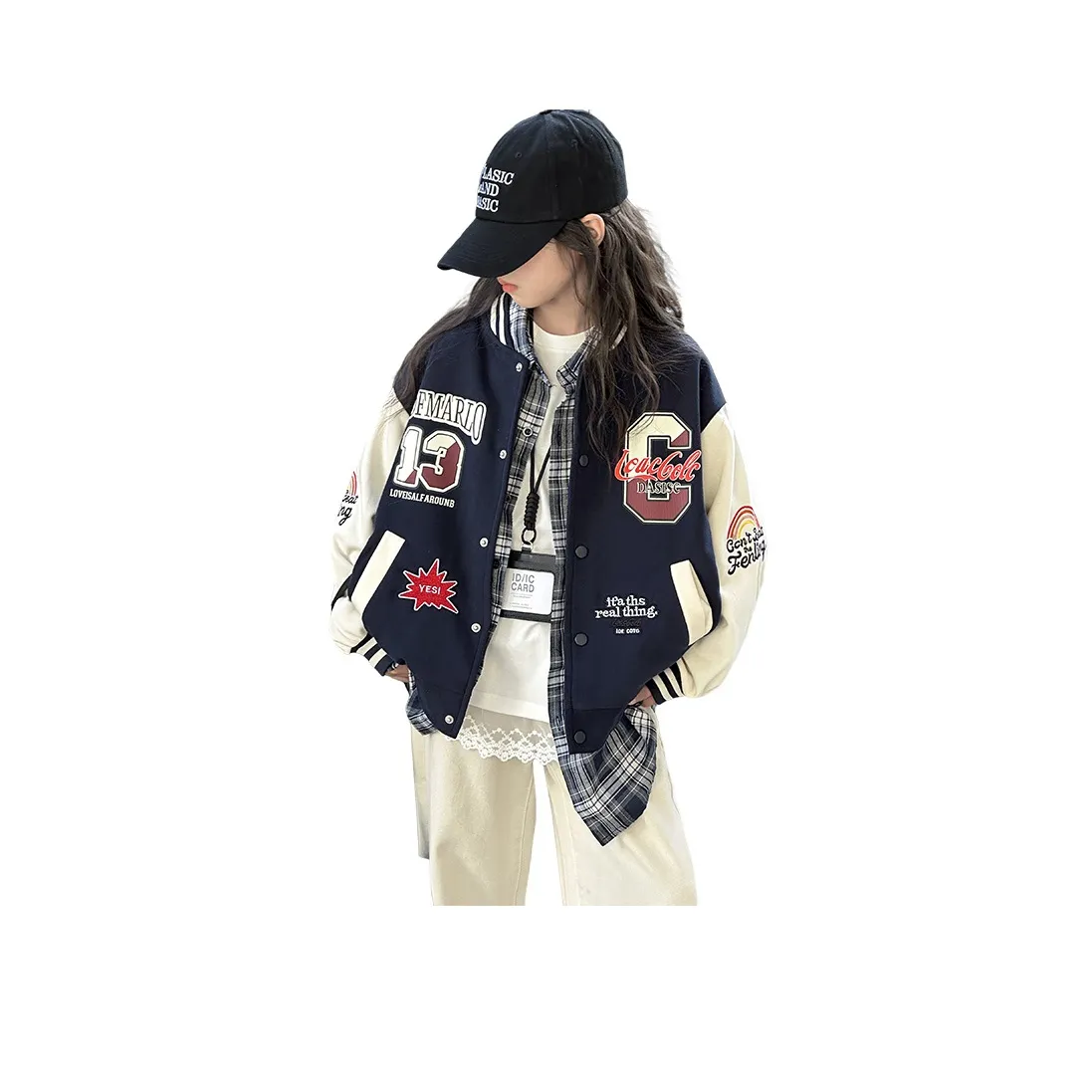 ЮЙЧЖАОЛИНЬ Бейсбольная куртка для детей