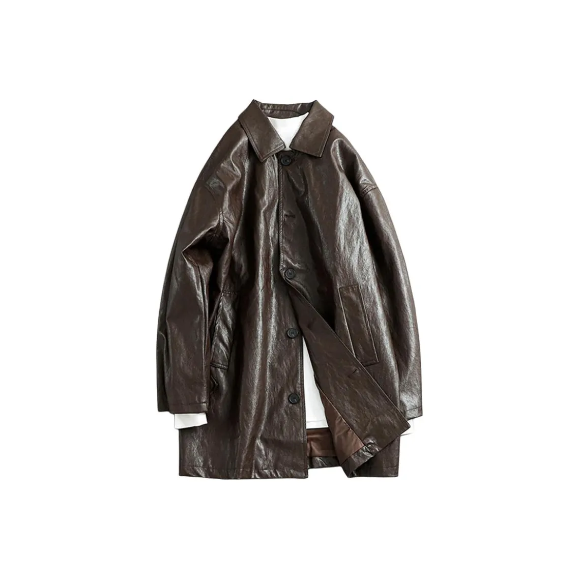 SLLAVIF Мужские кожаные куртки